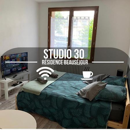 Studio 30 - Residence Beausejour - Fibre Wi Fi - Proche Centre Ville Troyes Luaran gambar