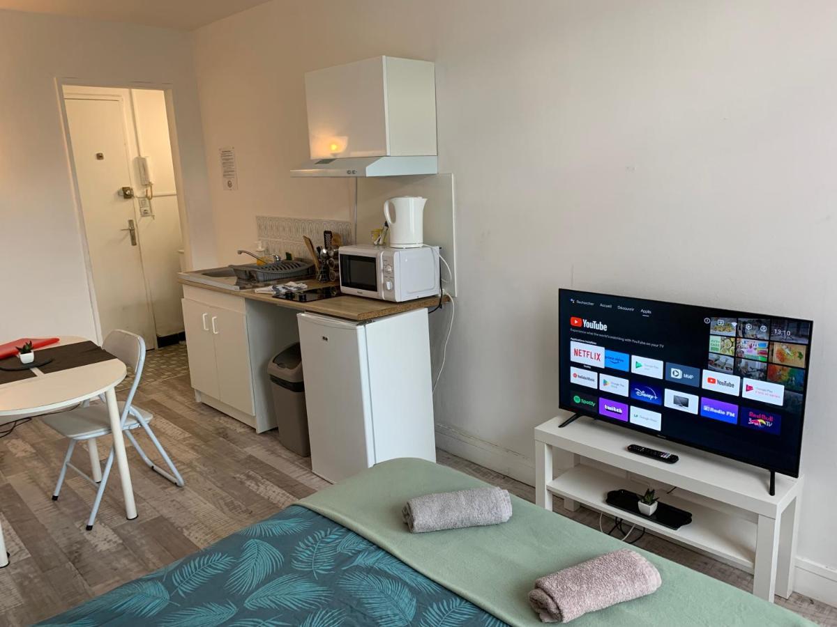 Studio 30 - Residence Beausejour - Fibre Wi Fi - Proche Centre Ville Troyes Luaran gambar