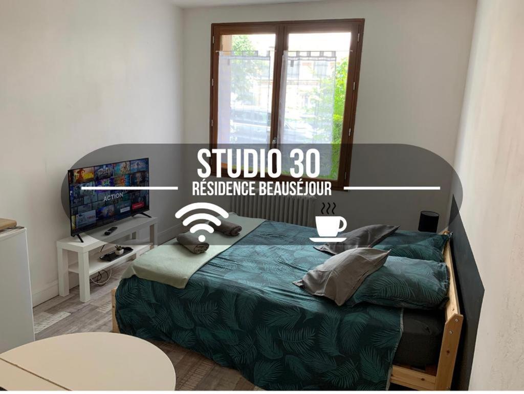 Studio 30 - Residence Beausejour - Fibre Wi Fi - Proche Centre Ville Troyes Luaran gambar